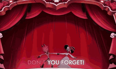 Cartoon Couple Dancing Don't You Forget GIF