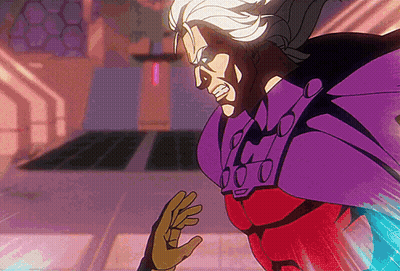 Cartoon Couple Dancing In Front Of Crowd GIF