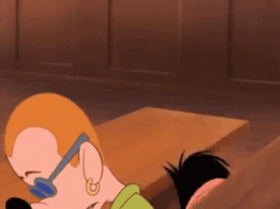 Cartoon Couple Holding Hands GIF