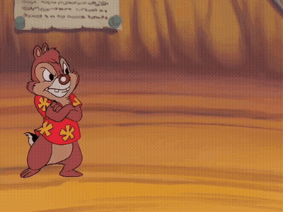 Cartoon Couple In Red Shirts With Yellow Stars GIF