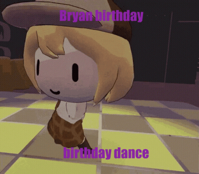 Cartoon Dancing Bryan Birthday Birthday Dance GIF