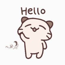 Cartoon Dancing Cat Fun Art GIF