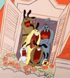 Cartoon Dog Barking Noisy GIF