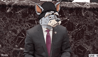 Cartoon Dog in Suit and Tie Says And If You Don't Know
