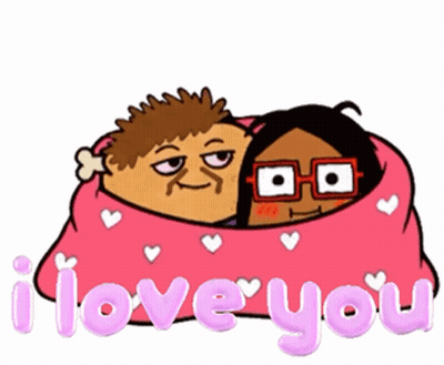 Cartoon Dog Saying Grrr Big Hug GIF