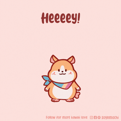 Cartoon Dog Saying Heeeey GIF