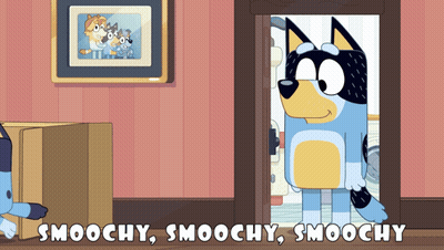 Cartoon Dog Sitting In Chair With 300 Sign GIF