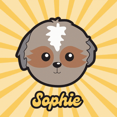 Cartoon Dog Sophie GIF