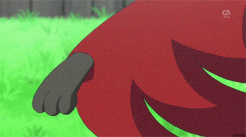 Cartoon Dog Tail With Letter M GIF