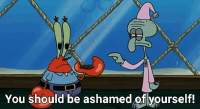 Cartoon Dog With Cone On Head Mea Culpa GIF