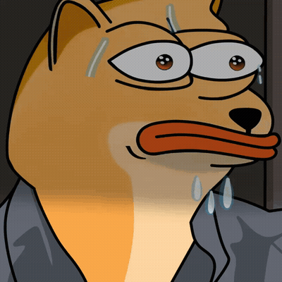 Cartoon Dog With Tears GIF