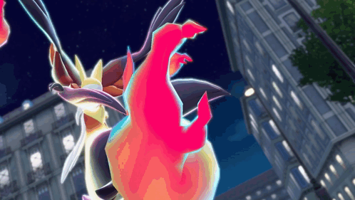 Cartoon Dragon Flying GIF