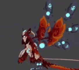 Cartoon Dragon With Wings Flying