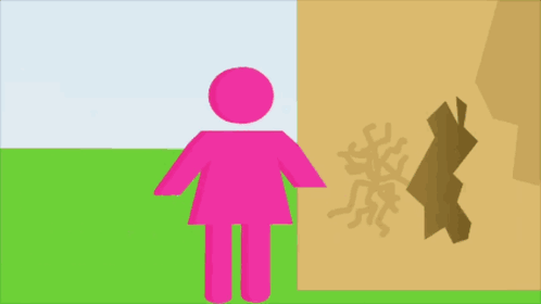 Cartoon Drawing Of Person With Sad Face GIF