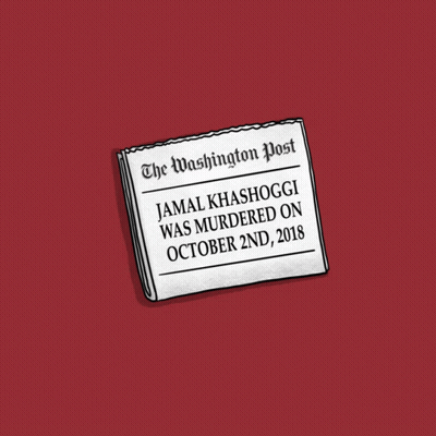 Cartoon Drawing Of Washington Post Newspaper GIF