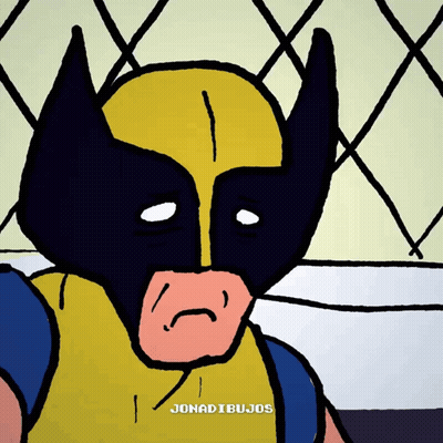 Cartoon Drawing Of Wolverine With Johadibujos GIF