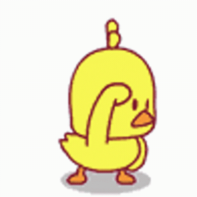 Cartoon Duck Scratching Head GIF