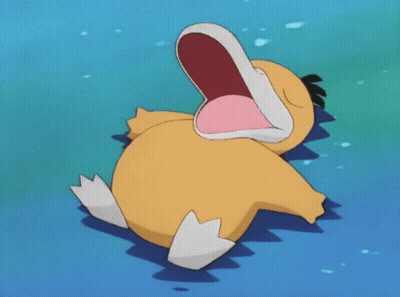 Cartoon Duck Tongue Out GIF