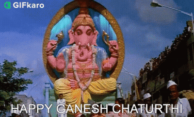 Cartoon Elephant Ala Re Ala Ganesha Ala GIF