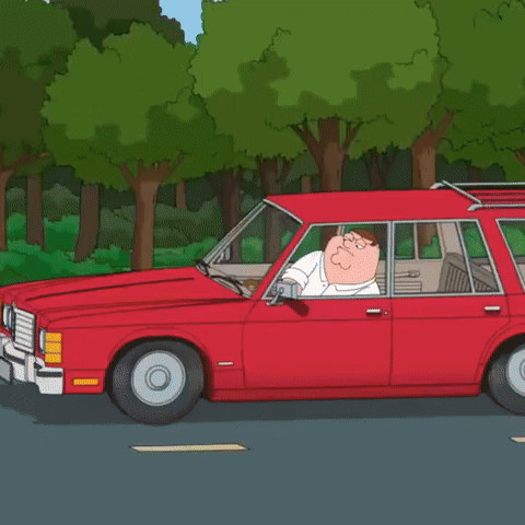 Cartoon Explosion In The Woods GIF