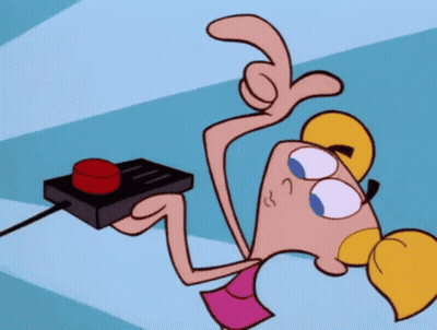 Cartoon Explosion With Red Kzzt GIF