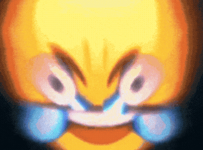 Cartoon Face Crying Tears GIF