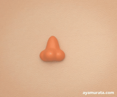 Cartoon Face Saying Bonjour GIF