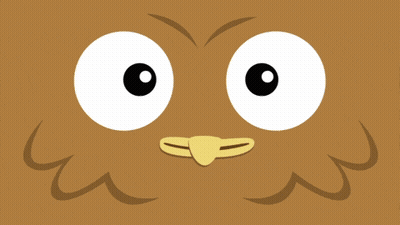 Cartoon Face Saying Boo Boo Boopity Boo GIF