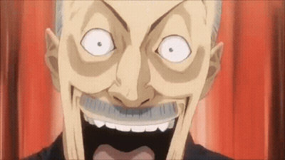 Cartoon Face With Huge Smile GIF
