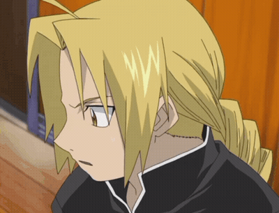 Cartoon Face With Letter W On Hair GIF