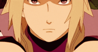 Cartoon Face With Purple Eyes GIF