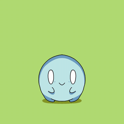 Cartoon Feet And Blue Ball GIF