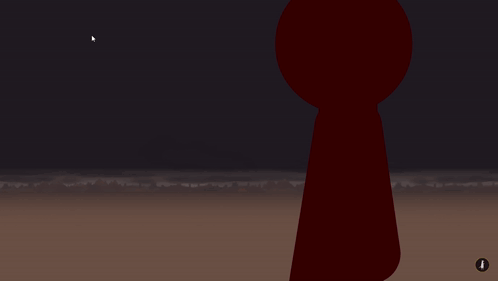 Cartoon Feet Standing On Brown Floor GIF