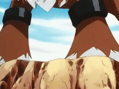 Cartoon Feet Standing On Rock GIF