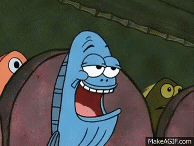 Cartoon Fish Mouth Open Makeagif.com GIF