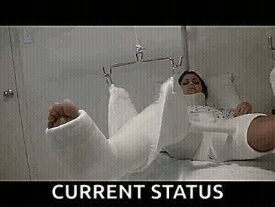 Cartoon Fish With My Leg In Red GIF