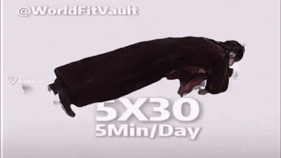 Cartoon Flying With 5X 5Min / Day GIF