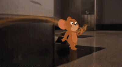 Cartoon Flying With Bag Of Money GIF