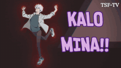Cartoon Flying With Kalo Mina GIF