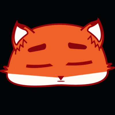 Cartoon Fox Crying Tear From Mouth GIF