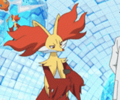 Cartoon Fox With Red Tail