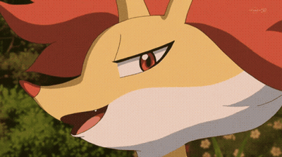 Cartoon Fox With TV Channel Tokyo 50 GIF