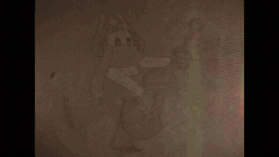 Cartoon Frog Holding Guitar GIF