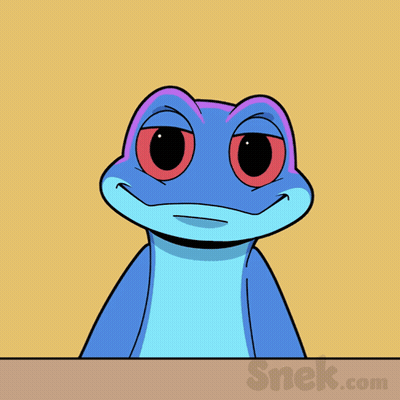 Cartoon Frog Holding Ice Cream Cone With Strawberries GIF