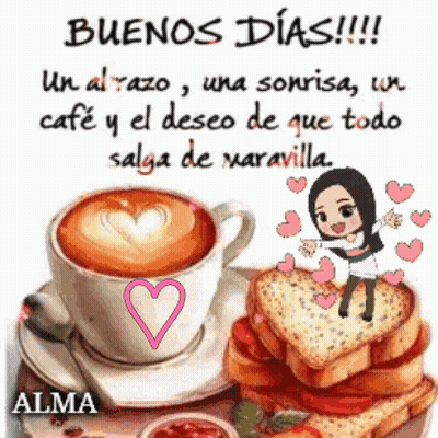 Cartoon Girl Drinking Red Cup Flora Makes Me Smile GIF