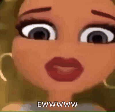 Cartoon Girl Ewwww
