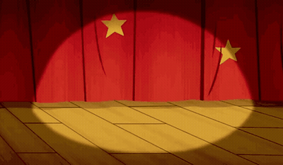 Cartoon Girl Green Eyes Sitting With Skulls And Hearts GIF