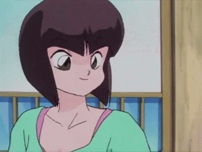 Cartoon Girl In Green Top GIF