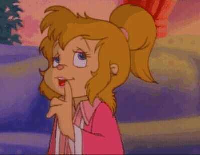 Cartoon Girl In Pink Jacket Holding Book GIF