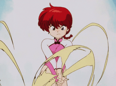 Cartoon Girl In Pink Leotard Holding Sword And Shield GIF